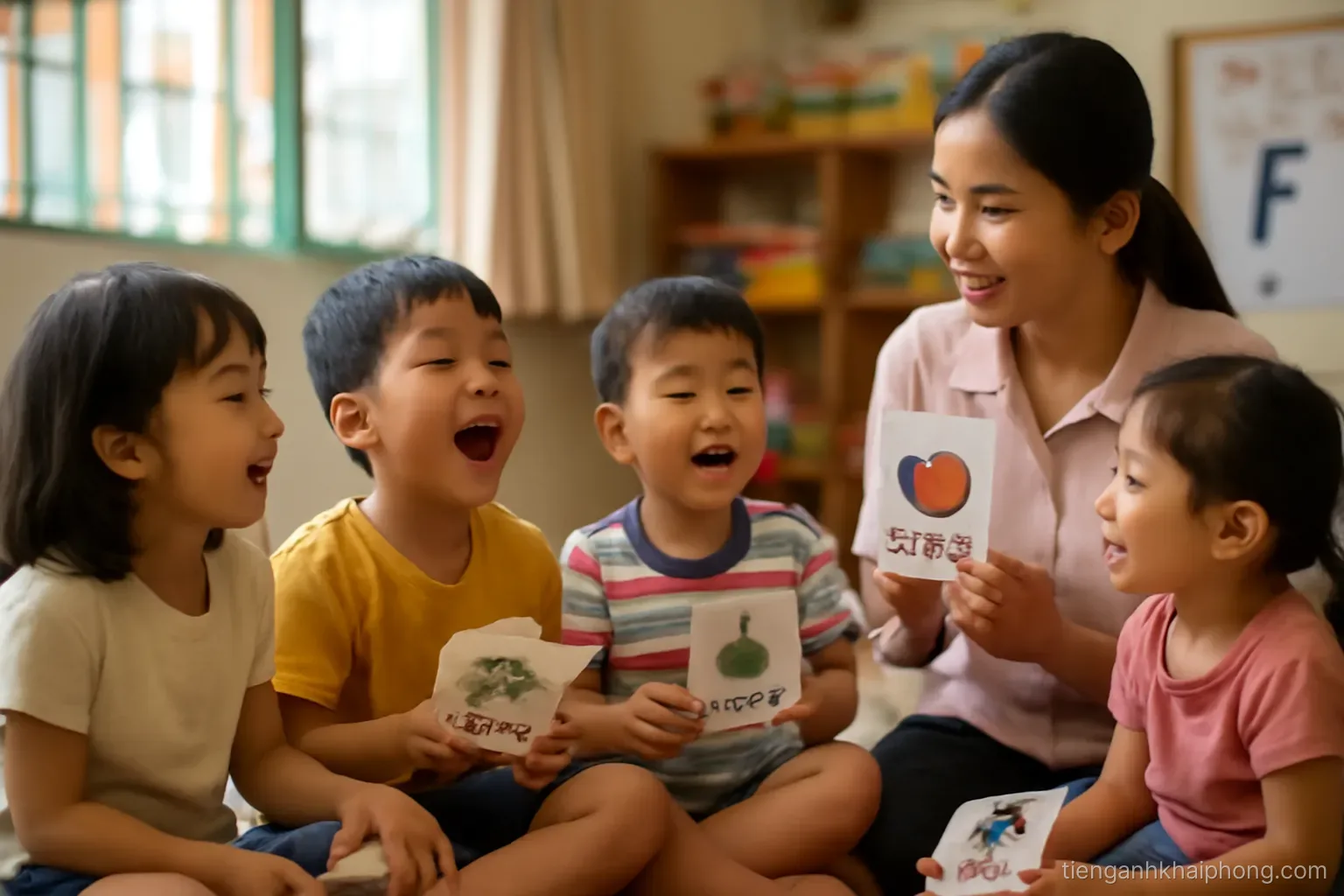 Chuyển cấp không đứt mạch ngôn ngữ