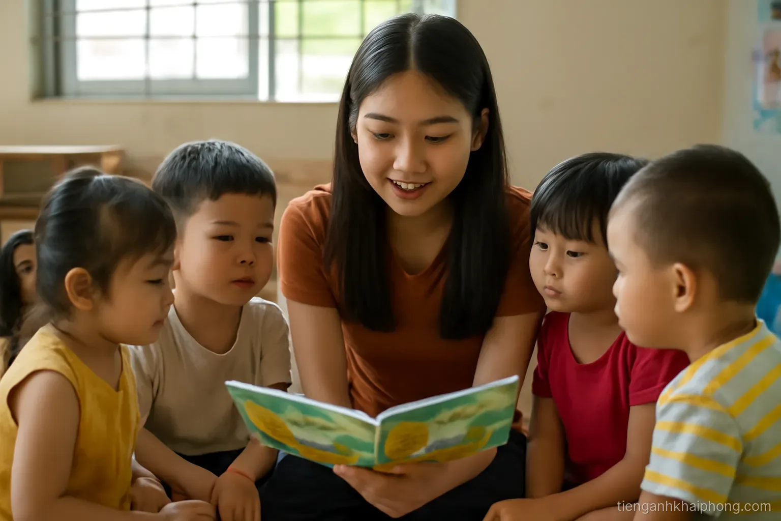 Giáo viên truyền cảm hứng: tiêu chí số một của lớp nhí