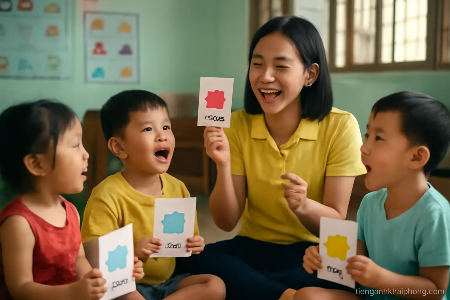 Lộ trình tiếng Anh từ mầm non đến tiểu học